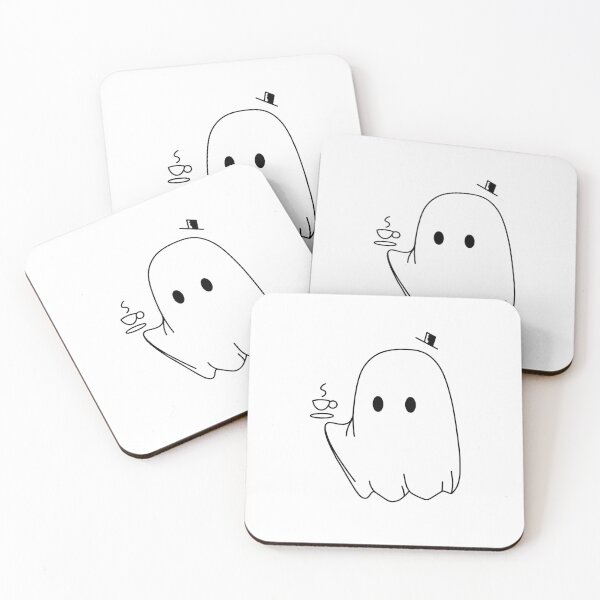 Item preview, coffee ghost designed and sold by FeelingDandy.