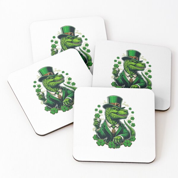 Item preview, Saint Patrick T-Rex Day Saint Paddy's Day designed and sold by GalaxyGraffiti.