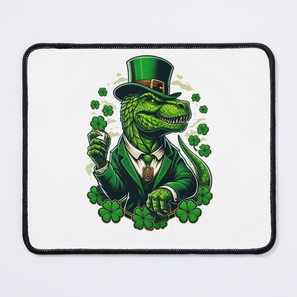 Item preview, Saint Patrick T-Rex Day Saint Paddy's Day designed and sold by GalaxyGraffiti.