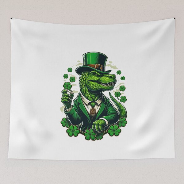 Item preview, Saint Patrick T-Rex Day Saint Paddy's Day designed and sold by GalaxyGraffiti.