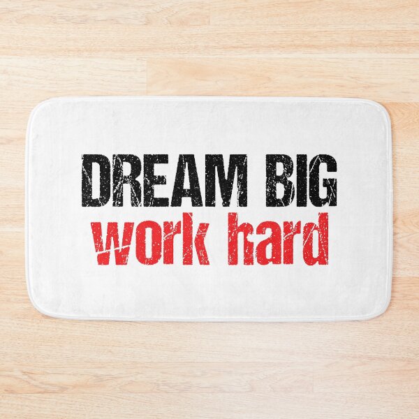Item preview, dream big, work hard designed and sold by Aiyinyangart.