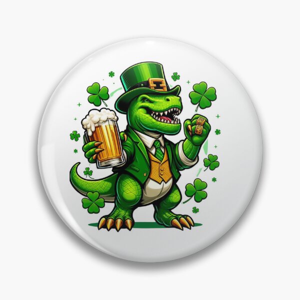 Artikelvorschau, St. Patrick T-Rex-Tag, St. Paddy's Day entworfen und verkauft von GalaxyGraffiti.
