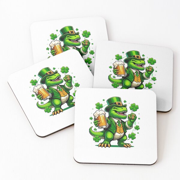 Item preview, Saint Patrick T-Rex Day Saint Paddy's Day designed and sold by GalaxyGraffiti.