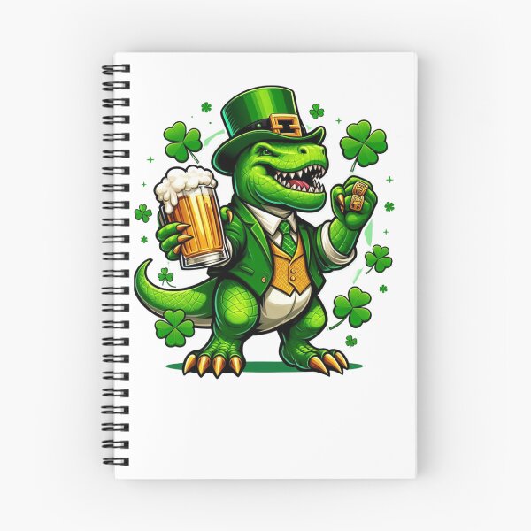 Item preview, Saint Patrick T-Rex Day Saint Paddy's Day designed and sold by GalaxyGraffiti.