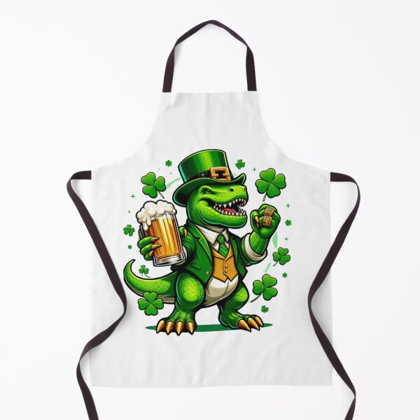 Item preview, Saint Patrick T-Rex Day Saint Paddy's Day designed and sold by GalaxyGraffiti.