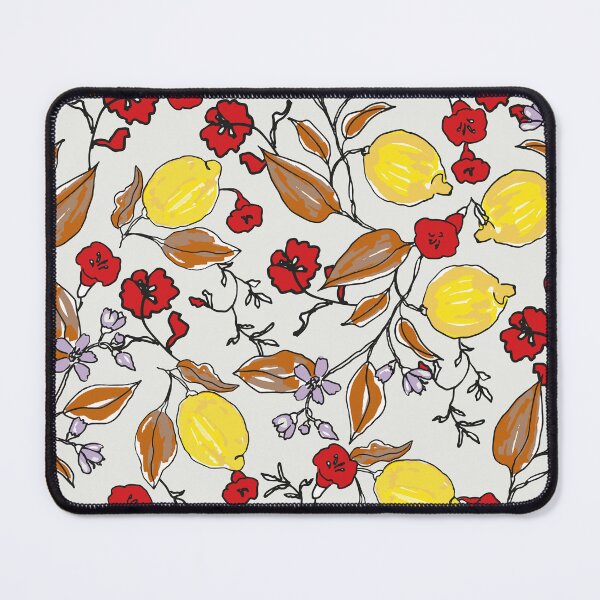 Item preview, Watercolor Lemon Pattern designed and sold by StudioGlouna.