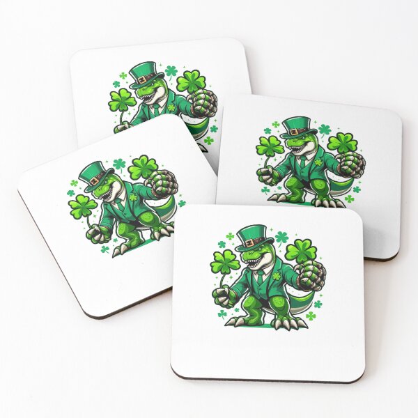 Item preview, Saint Patrick T-Rex Day Saint Paddy's Day designed and sold by GalaxyGraffiti.