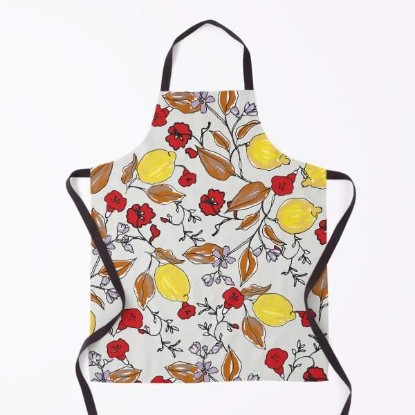 Item preview, Watercolor Lemon Pattern designed and sold by StudioGlouna.