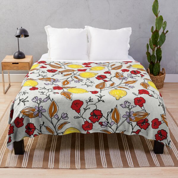 Item preview, Watercolor Lemon Pattern designed and sold by StudioGlouna.
