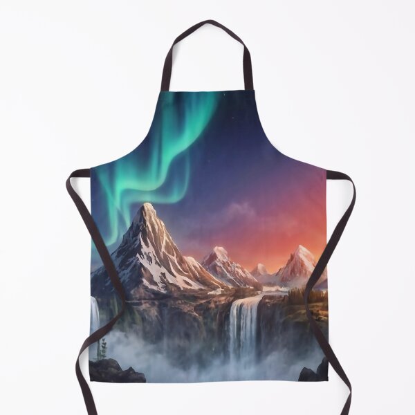 Item preview, Mountain peaks and waterfalls designed and sold by m-y-A-I-A-R-T-.