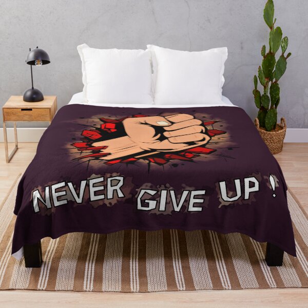 Item preview, Fist Breaking Through Never give up designed and sold by coyoteink.