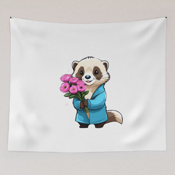 Item preview, Ferret in love designed and sold by r105.
