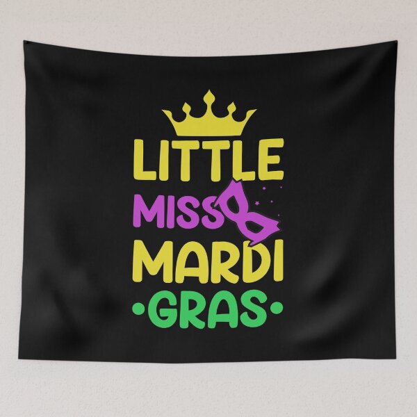 Item preview, little miss mardi gras , Mardi Gras Party Mardi Gras King Parade , mardi gras , Funny Mardi Gras King Gifts or King of Mardi Gras, Mardi Gras Parade Mardi Gras Vibes Party designed and sold by TigerArtistic.