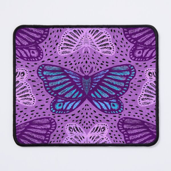 Item preview, Moths in Purple Seamless Pattern designed and sold by Rochelle Carr.