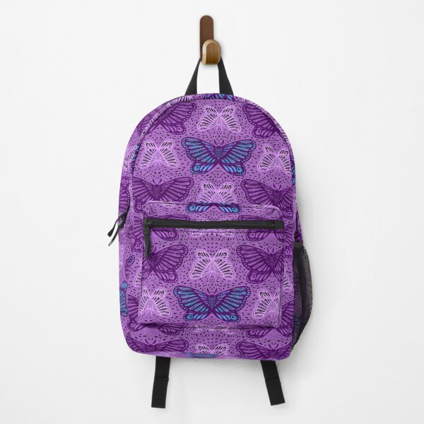 Item preview, Moths in Purple Seamless Pattern designed and sold by Rochelle Carr.