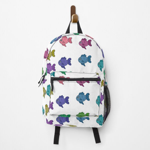 Item preview, Colorful cute little fish collection designed and sold by moonbean-art.