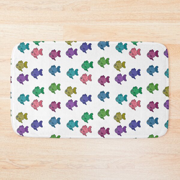 Item preview, Colorful cute little fish collection designed and sold by moonbean-art.