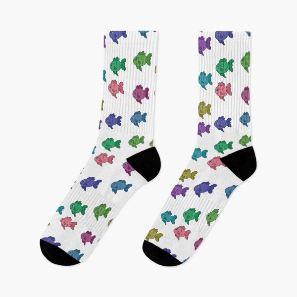 Item preview, Colorful cute little fish collection designed and sold by moonbean-art.