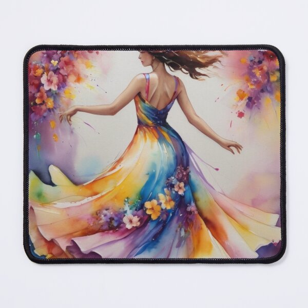 Item preview, Title: "Dance of Colors: A Symphony in Motion" designed and sold by Especiallyforu.