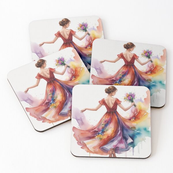 Item preview, Title: "Dance of Colors: A Symphony in Motion" designed and sold by Especiallyforu.