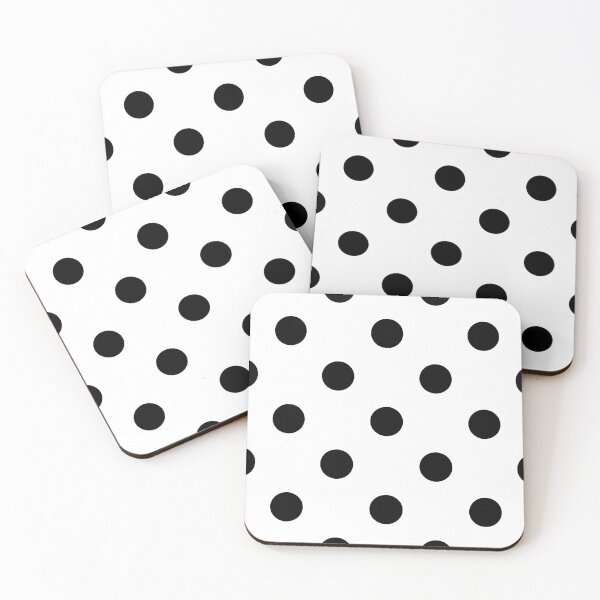Item preview, Black and White Dots Pattern designed and sold by CreativeBridge.
