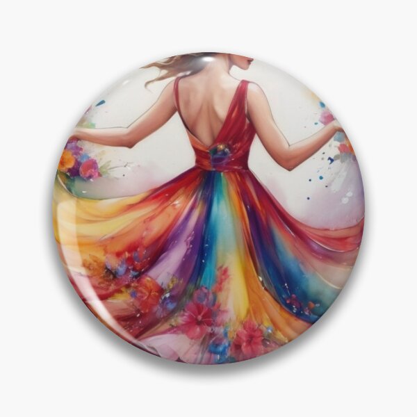 Item preview, Title: "Dance of Colors: A Symphony in Motion" designed and sold by Especiallyforu.