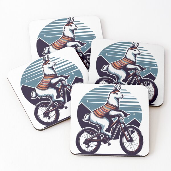 Item preview, MTB Trail Lama - Mountain Biking MTB lovers, explore and adventure designed and sold by MTBSkaterLoversTees.