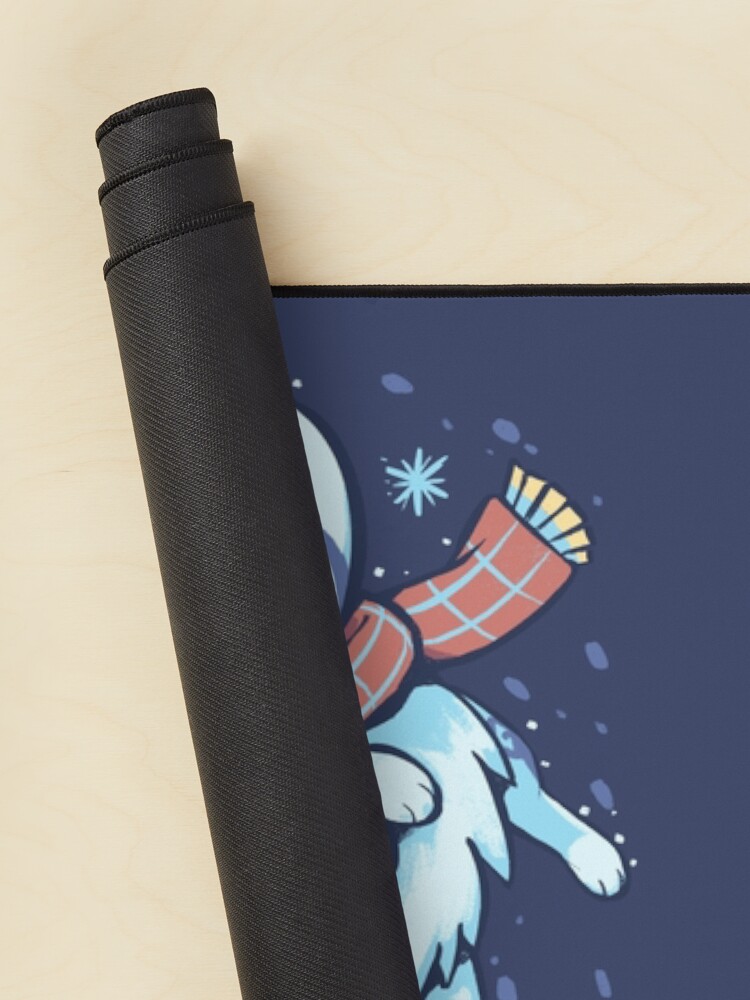 Thumbnail 2 of 5, Mouse Pad, Autumn and Snow Fox designed and sold by TechraNova.