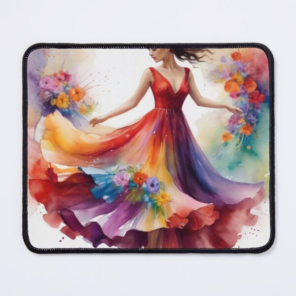 Item preview, Title: "Dance of Colors: A Symphony in Motion" designed and sold by Especiallyforu.