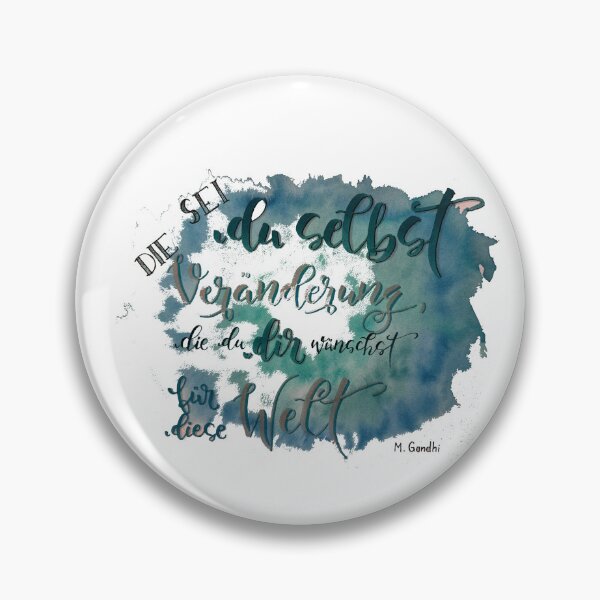 Item preview, Saying by M. Gandhi designed and sold by Iris Ludwig.