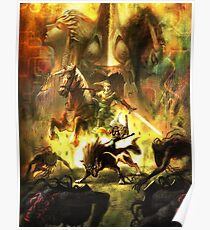 Póster Zelda Twillight Princess Arte principal