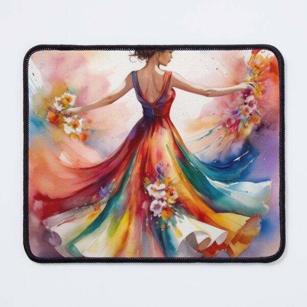 Item preview, Title: "Dance of Colors: A Symphony in Motion" designed and sold by Especiallyforu.
