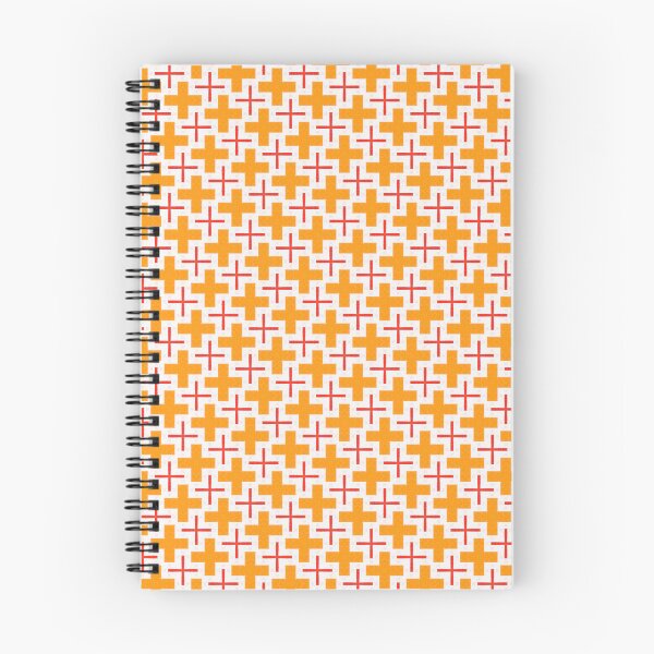 Item preview, A pattern of orange crosses designed and sold by johndesign88.