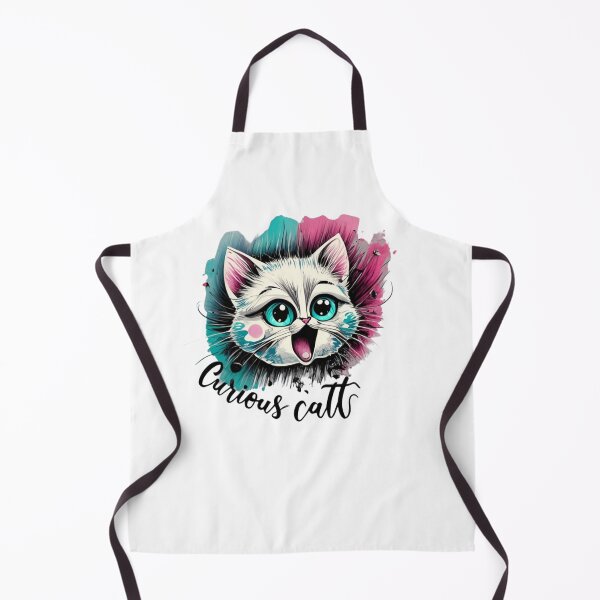 Item preview, Curious cute cat designed and sold by LoveDaisyShop.