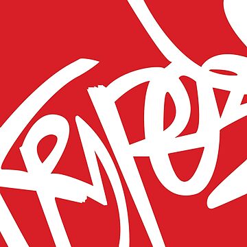 Artwork thumbnail, Red Urban Graffiti Art by emmafraserart