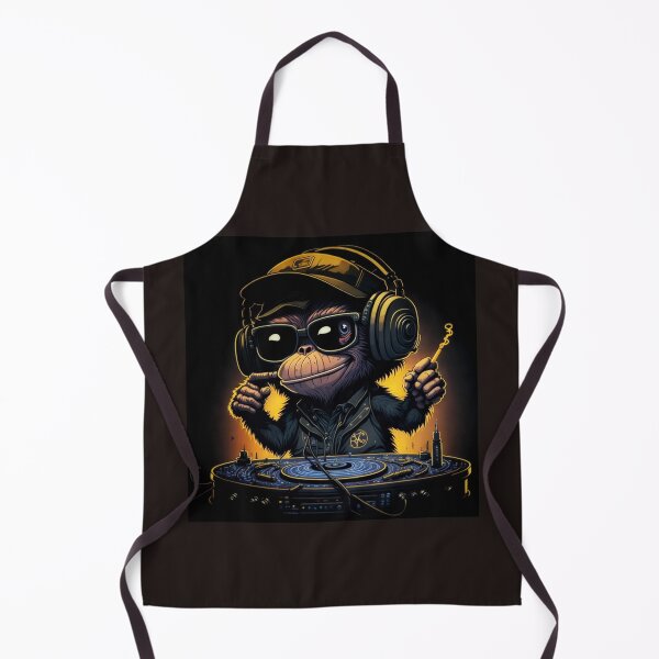 Item preview, DJ Monkey with neon glow and mixer/dex. designed and sold by Grin.