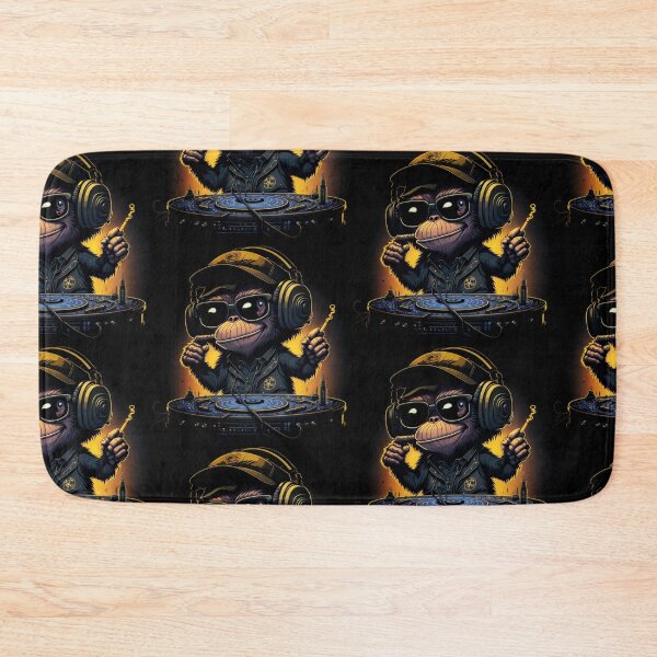 Item preview,  DJ Monkey with neon glow and mixer/dex. designed and sold by Grin.