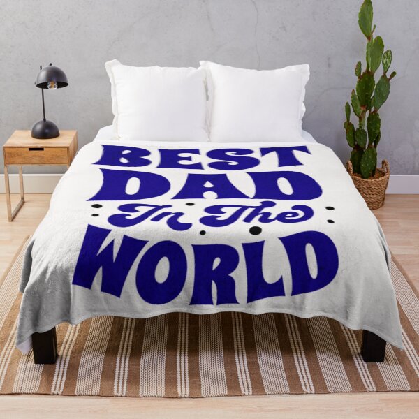 Item preview, Best Dad in the World 2024 SuperDad designed and sold by BlueGoldArt.