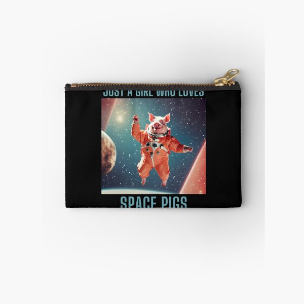 Item preview, Just a girl who loves space pigs designed and sold by SpacePigsZone.