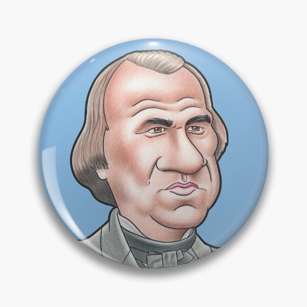Item preview, Andrew Johnson Caricature designed and sold by FunFaces.