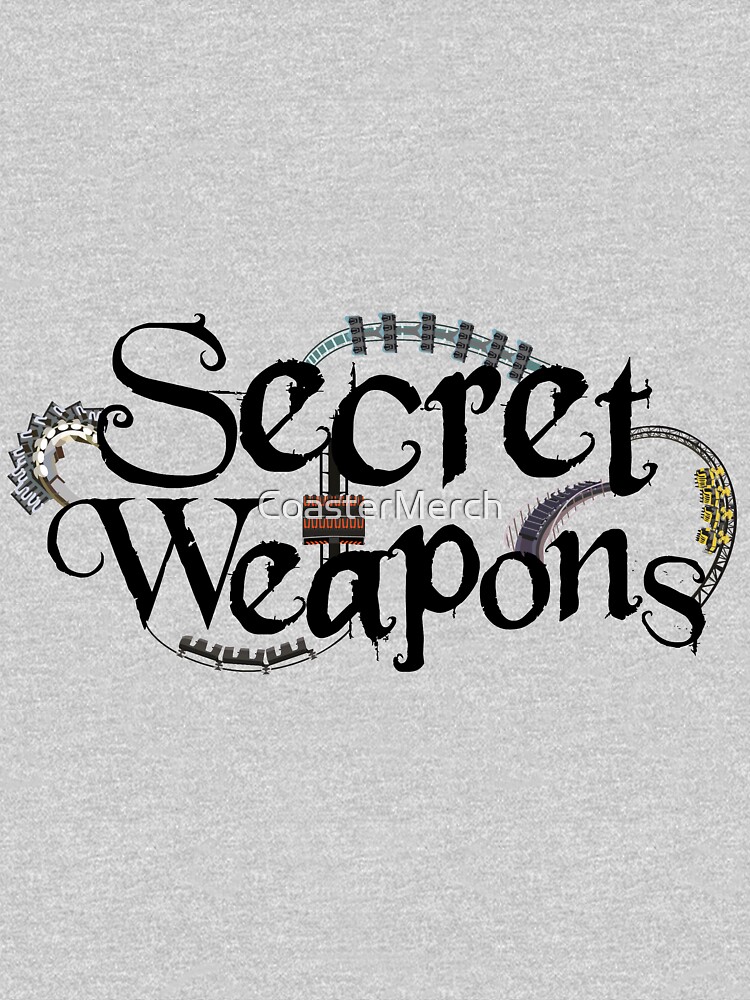 SECRET WEAPONS at Alton Towers Design by CoasterMerch
