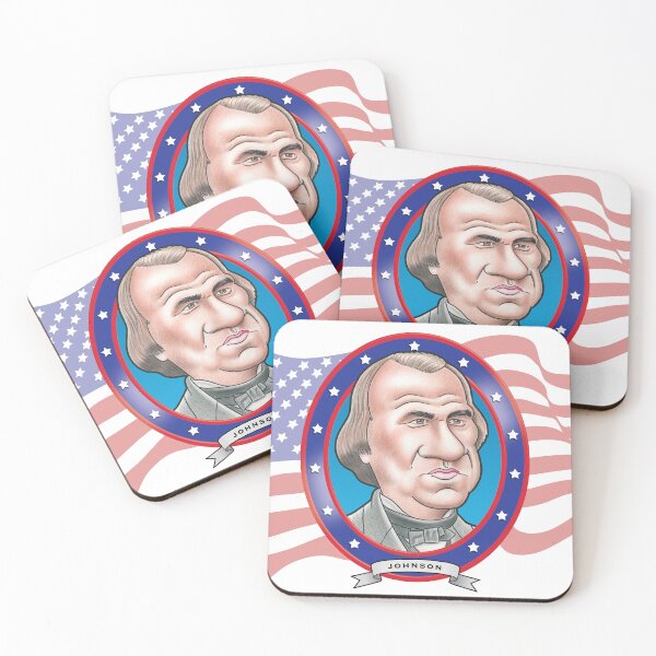 Item preview, Andrew Johnson Caricature designed and sold by FunFaces.
