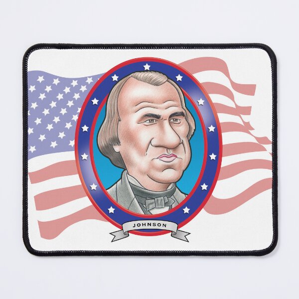 Item preview, Andrew Johnson Caricature designed and sold by FunFaces.