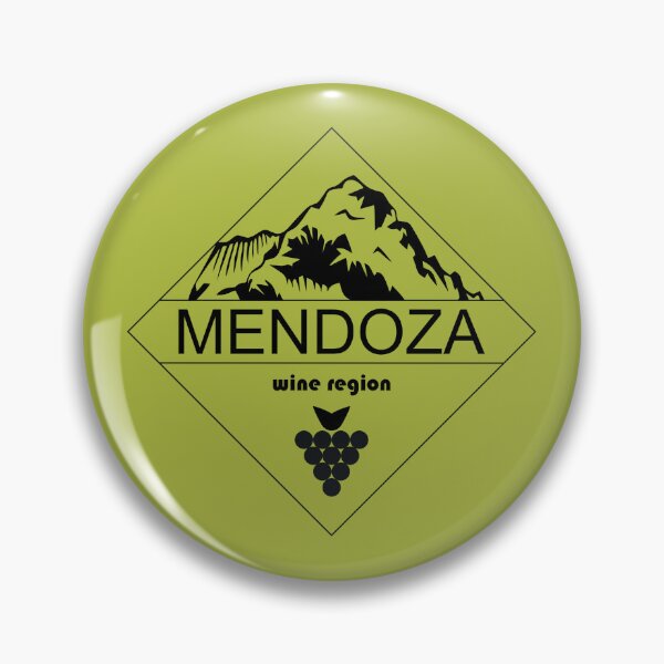 Item preview, Mendoza Argentina Wine Region Badge designed and sold by Mazzel1986.