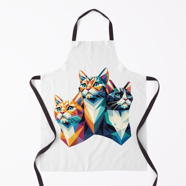 Item preview, Cute geometric colorful cats 9 designed and sold by slamnoah.