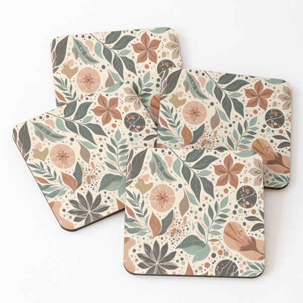 Item preview, Terrazzo - Colorful Leaf Marble Texture  ; Abstract Pattern designed and sold by PatternInArt.