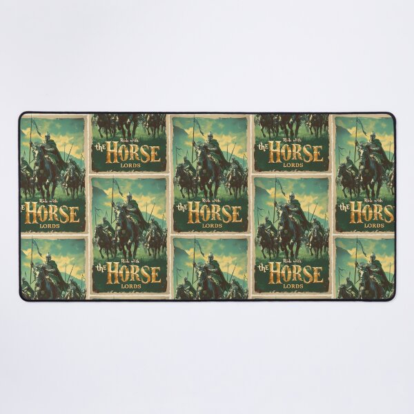 Item preview, Ride with the Horse Lords - Vintage Travel Poster - Fantasy designed and sold by Fenay Designs.