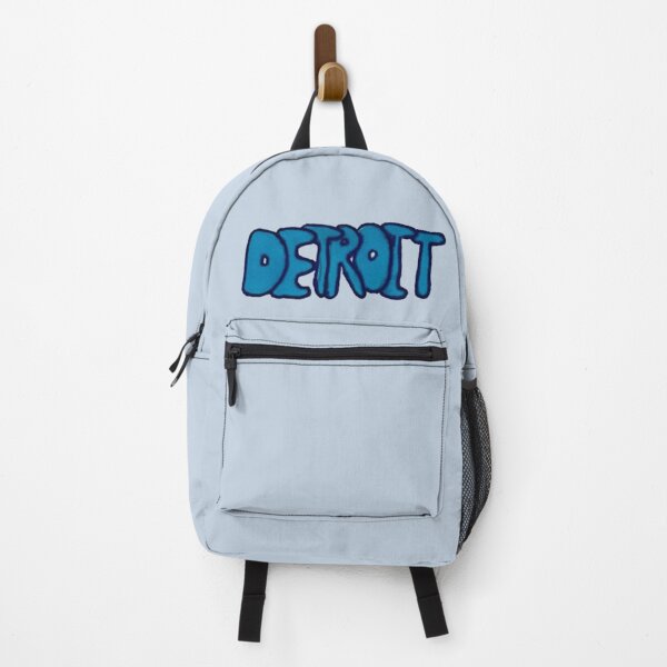 Item preview, Blue bubble lettering DETROIT designed and sold by Aesthetic117.
