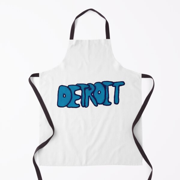 Item preview, Blue bubble lettering DETROIT designed and sold by Aesthetic117.