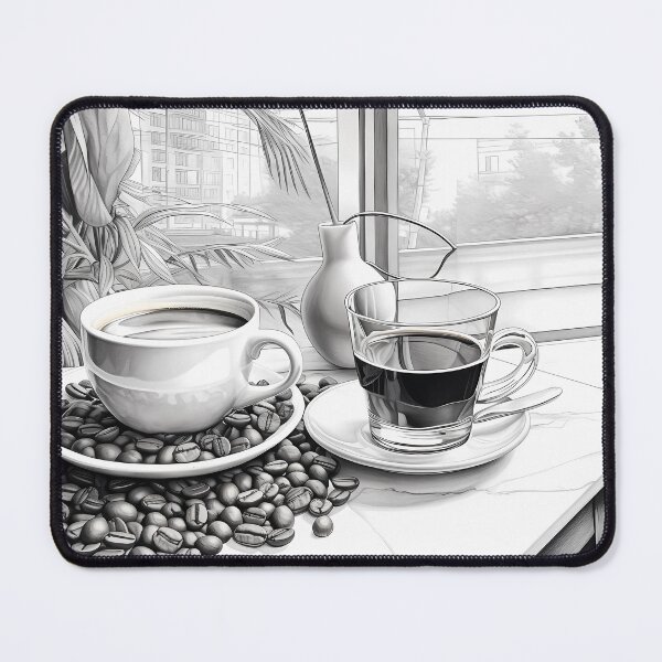 Item preview, Coffee Monotone designed and sold by Khun-Teera.